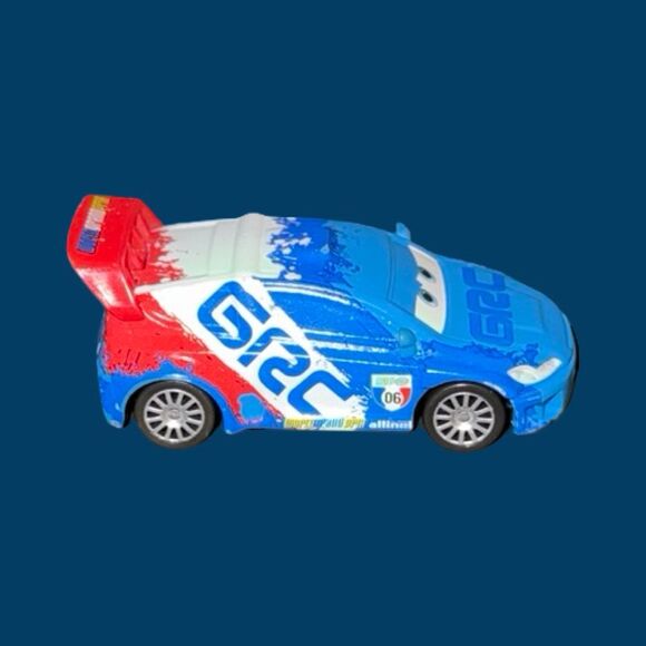 Disney Pixar Raoul ÇaRoule Die Cast Grand Prix Cars 2 Movie A32 - Picture 6 of 8
